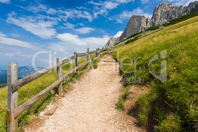 Roda de Vael in the Dolomites