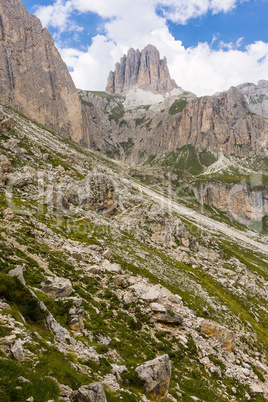 Roda de Vael in the Dolomites