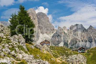 Roda de Vael in the Dolomites