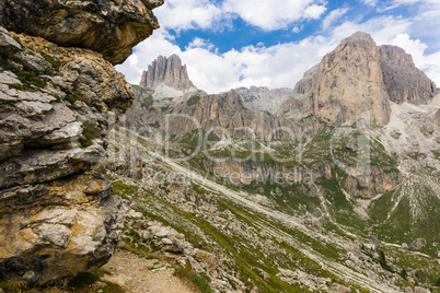 Roda de Vael in the Dolomites