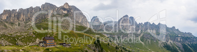 Roda de Vael in the Dolomites