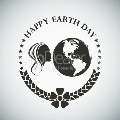 Earth Day Emblem