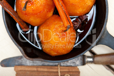 poached pears delicious home made recipe