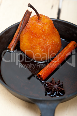 poached pears delicious home made recipe