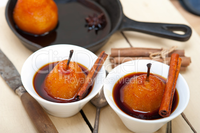 poached pears delicious home made recipe