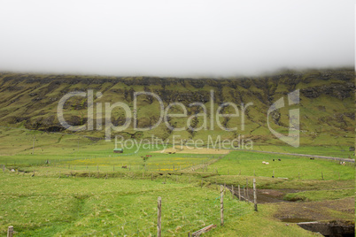 Landscape on the Faroe Islands