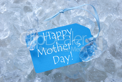Label On Ice With Happy Mothers Day