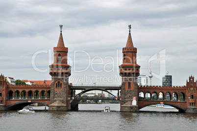 Oberbaumbrücke in Berlin