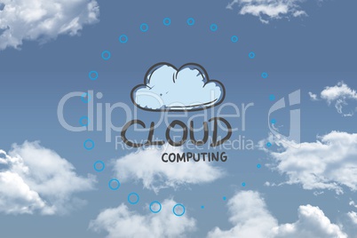 Cloud computing graphic