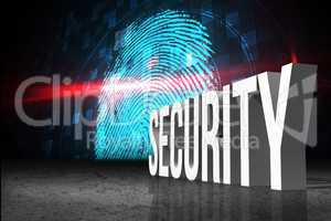 Security concept with fingerprint