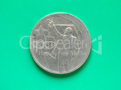 Russian CCCP coin