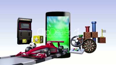 Game contents for Smart phone,mobile devices, Entertainment contents.