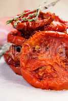 pile of dried tomatoes