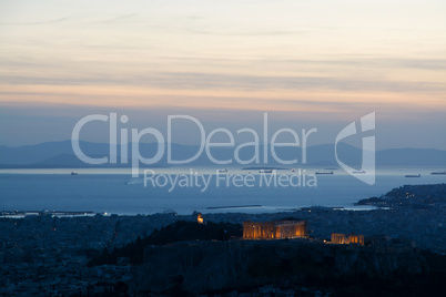 Akropolis in Athen, Griechenland