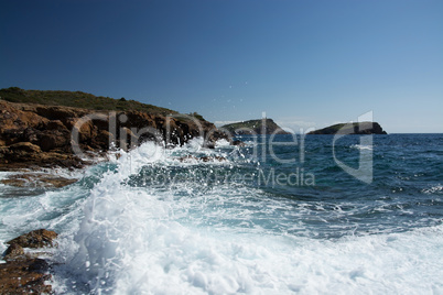 Tempel am Kap Sounion, Griechenland