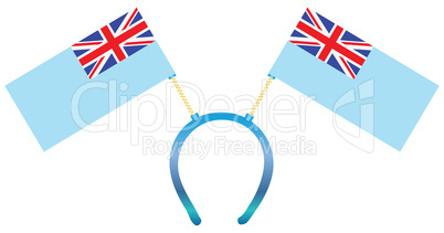 Headgear flag Fiji