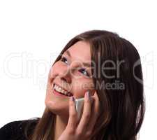 Young woman with cellphone