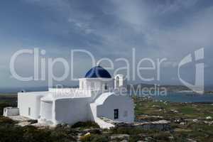 Kapelle nahe Sarakiniko, Paros, Griechenland