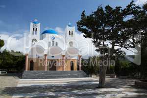 Kirche in Agkeria, Paros, Griechenland