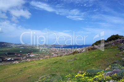 Panorama von Paros, Griechenland