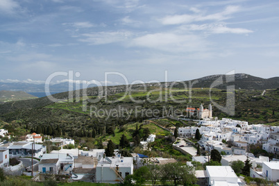 Lefkes, Paros, Griechenland