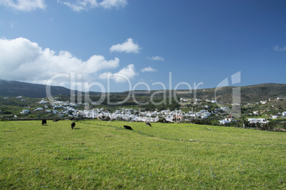 Lefkes, Paros, Griechenland