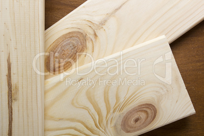 Sawn light wood boards