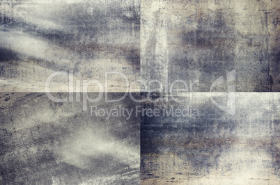 Grey colored grunge texture backgrounds