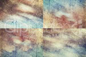 Colored grunge texture backgrounds