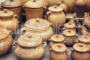 Traditional handmade pottery