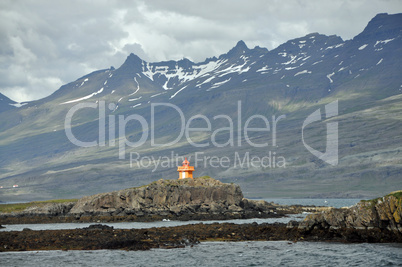 Leuchtturm bei Djupivogur, Island