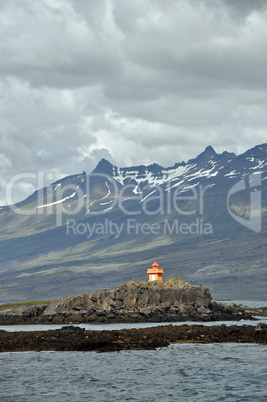 Leuchtturm bei Djupivogur, Island