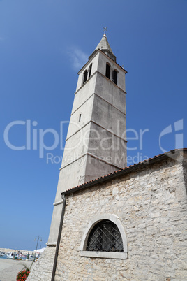 Kirche in Fazana, Istrien, Kroatien