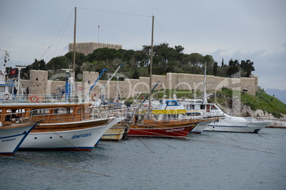 Taubeninsel bei Kusadasi, Türkei