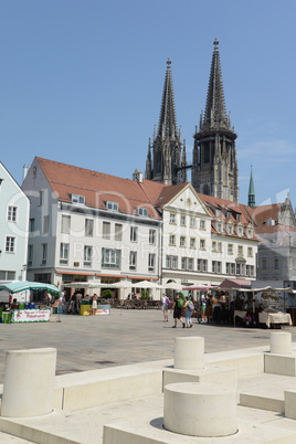 Neupfarrplatz in Regensburg