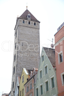 Goldener Turm in Regensburg