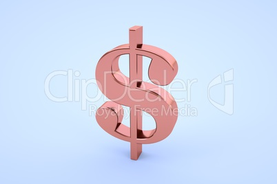 3D Dollar Sign