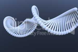 DNA Helix in Motion