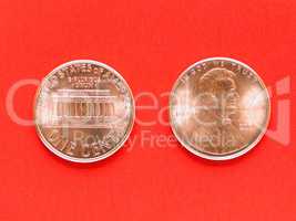 Dollar coin - 1 cent