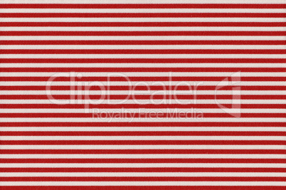Red striped fabric texture background