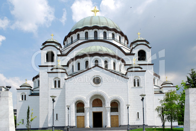 Sveti Sava orthodox church Belgrade Serbia