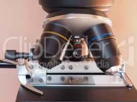 Light microscope detail