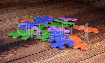 colorful puzzle pieces