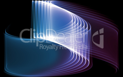 Abstract background of the curve line