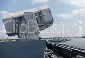 rolling airframe missile on German corvette