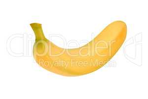 Yellow Banana Isolated on white