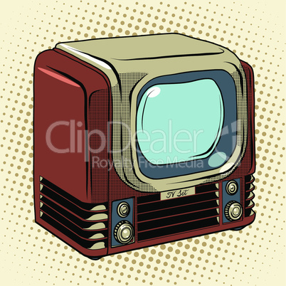 Retro TV home appliances