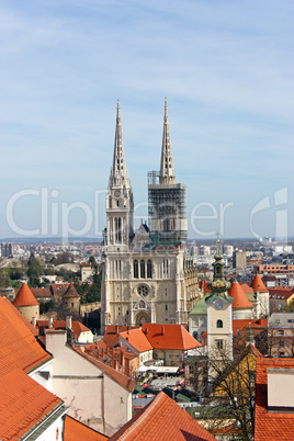 Cathedral in Zagreb, Croatia