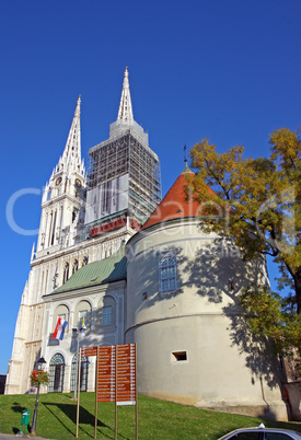 Cathedral in Zagreb, Croatia