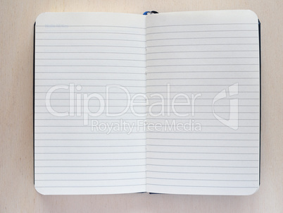 Note pad page